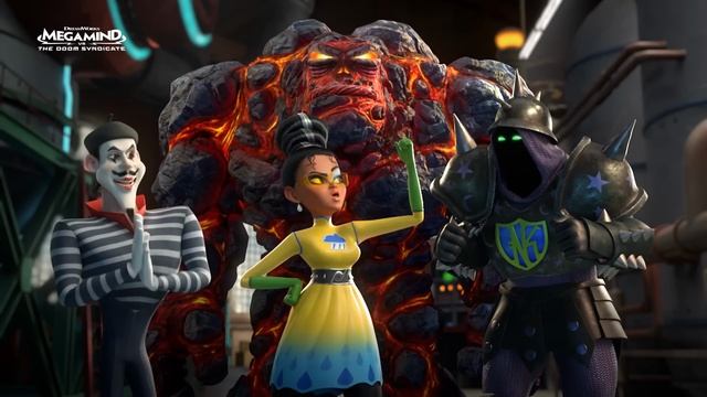 Мегамозг против Синдиката рока — трейлер на английском мультфильм (2024) смотреть онлайн