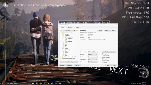 Life Is Rainmeter V2.0 - Preview Showcase
