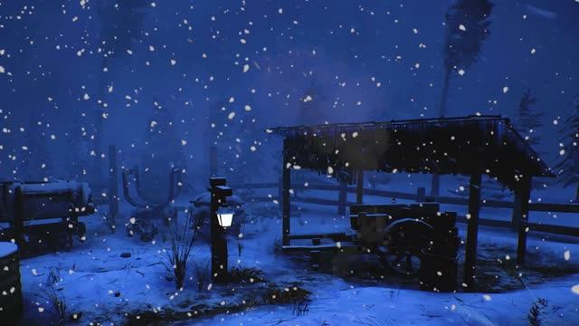 Звуки снежной бури для сна, отдыха и учебы… | Сильный ветер и снег | Звуки природы смотреть онлайн