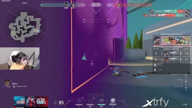 SEN TENZ CHAMBER PEARL VALORANT RANKED GAMEPLAY [Full Match VOD]