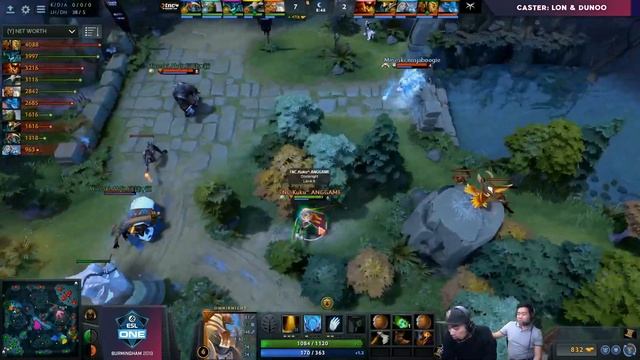 Mineski VS TNC Predator | Game 1 | Finals | ESL Birmingham 2019 SEA смотреть онлайн