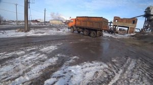 буксуем гололёд