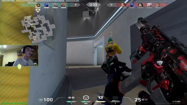 GAMBIT NATS CYPHER VALORANT RANKED GAMEPLAY [Full Match VOD] смотреть онлайн
