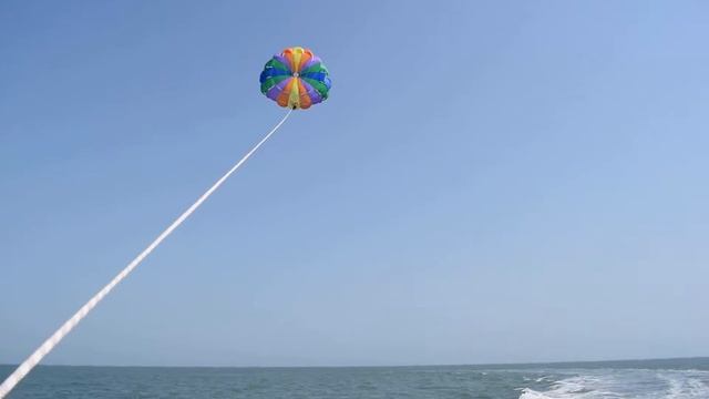 WAVE runner adventure water sport nagoa beach diu Volvo Penta Boat Parasailing смотреть онлайн
