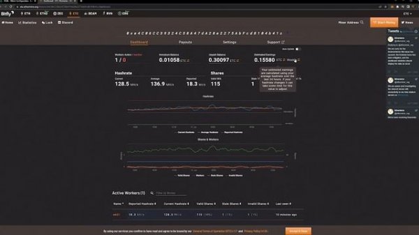 iPollo V1 Mini Classic - 130mh @ 100w ETC Miner