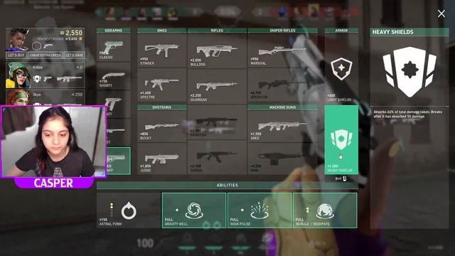 Valorant Live Stream India With CaspeR I Samosa Party Or Wutttt I !insta #girlgamer