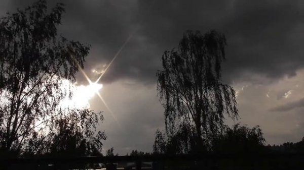 Грозные тучи.