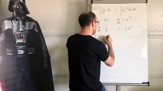 Integration by Parts – Integrate lnx/x^3 смотреть онлайн