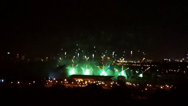 Фестиваль Круг Света. Закрытие. Крылатское. Фейерверк. смотреть онлайн