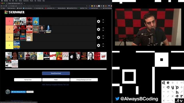 Startup Inception Books Tier List смотреть онлайн