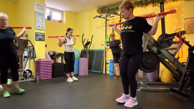 Силовая тренировка с бодибаром. смотреть онлайн