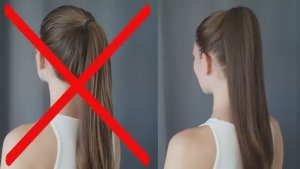 Как сделать высокий хвост как у Барби?