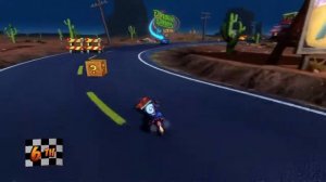 Прохождение crash Bandicoot 3 Warped гонки