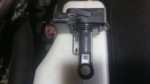 Чистка ДМРВ (MAF) на ПРАДО-120 (1GR-FE)