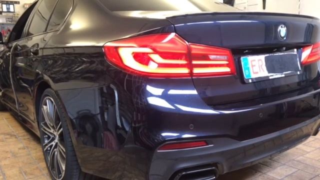 Soundbooster V8 Motorsound BMW G30 M550D von Maxhaust смотреть онлайн