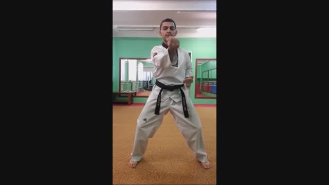 Taekwondo WTF. Блок Момтон Ан Макки. смотреть онлайн