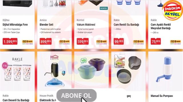 BİM KATALOG BU HAFTA 2023 (Aktüel Ürünler Bim) смотреть онлайн