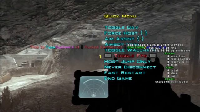 Mw2: CFG MOD MENU!!!! (PS3) смотреть онлайн