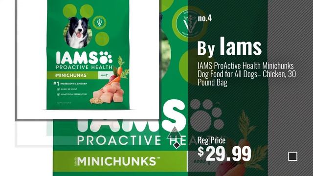 Top 5 Iams Large Breed Dog Food [2018 Best Sellers]: IAMS ProActive Health Adult Dog Food for Large смотреть онлайн