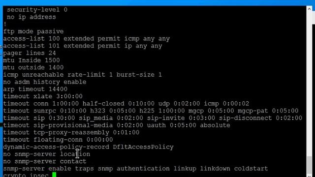 Cisco ASA version 9 How to delete an access list смотреть онлайн