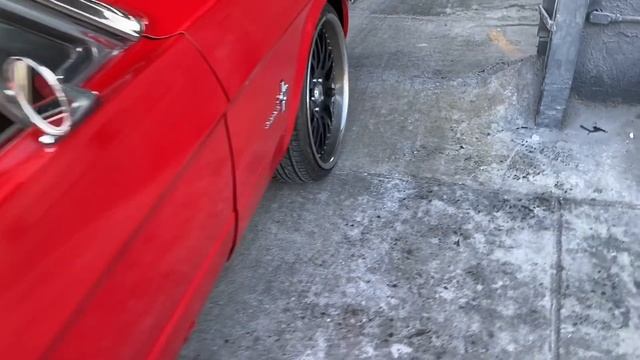 First ever ls swap single turbo 64 1/2 convertible mustang only 4lbs of boost owner Sean Patrick смотреть онлайн