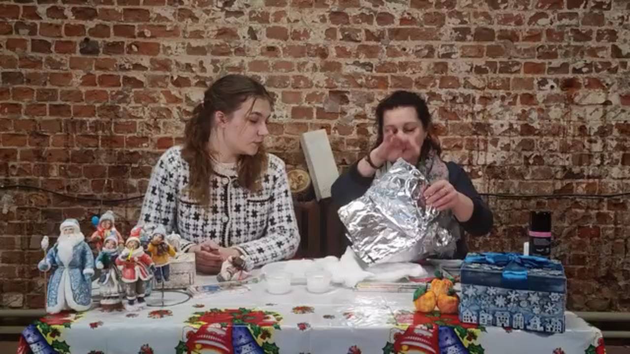 Создаём игрушки на ёлку своими руками 27.12.2024 смотреть онлайн