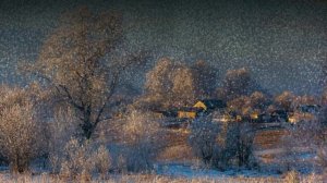 Футаж. Зимний пейзаж 127