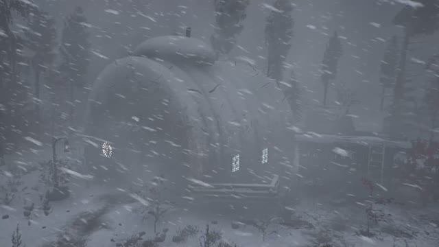 Невероятно СИЛЬНАЯ МЕТЕЛЬ для уютного зимнего сна на 5 часов. Метель в кузнице для сна смотреть онлайн