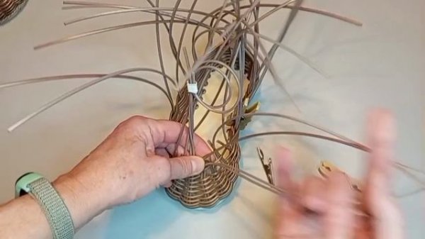 МК Башмак из ротанга плетение. Больше информации на моем ТГ канале https://t.me/iola_ko