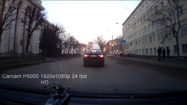 Carcam P5000I 1080p HD test video смотреть онлайн