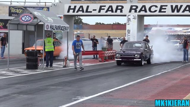 Cosworth YB Powered Mk2 Escort at Hal Far Raceway смотреть онлайн