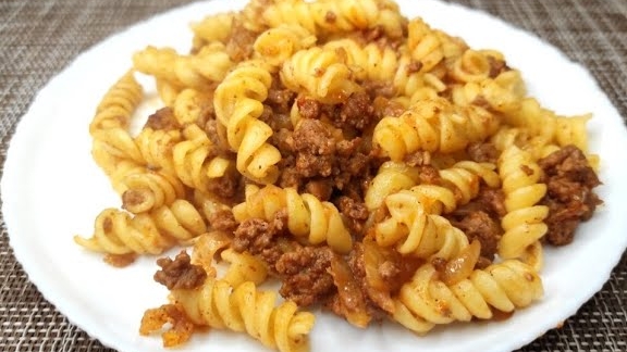 Макароны по-флотски. Быстрый и вкусный рецепт, обед или ужин за 15 минут. смотреть онлайн