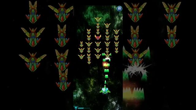 game ALIEN SHOOTER level 6 medium | galaxy attack | game pesawat luar angkasa смотреть онлайн