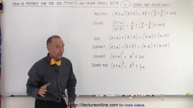JEE How to Prepare for Physics Tests (4 of TBD) Error and Uncertainty смотреть онлайн