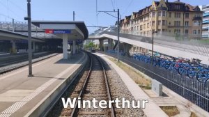 Поездка по кантону Цюрих в жаркий день (Швейцария) _ S8 Винтертур - Пфеффикон