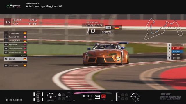 Gran Turismo Sport #145 - PS5 - Daily Race C - Lago Maggiore - Supra Concept - TV Cam смотреть онлайн