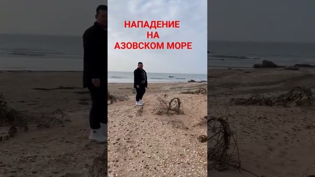 НАПАДЕНИЕ НА АЗОВСКОМ МОРЕ!!! #голубицкая #темрюк #отпуск #азовскоеморе #море #юг смотреть онлайн