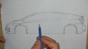 Drawing Toyota Prius
