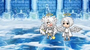 Полу-ангел полу-демон,. Грустная история Gasha Life ч.о