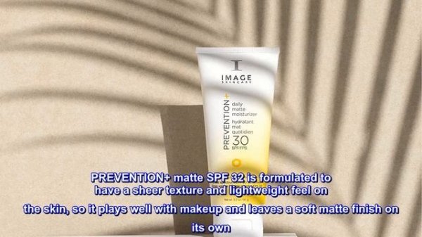 Great product -  IMAGE Skincare PREVENTION+ Daily Matte Moisturizer SPF 30 - Broad-Spectrum UVA And