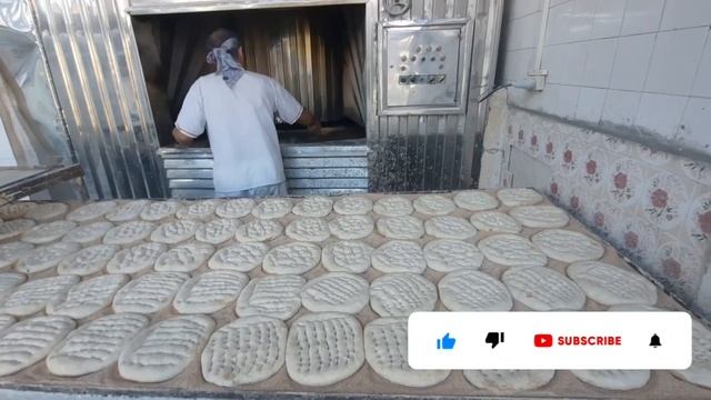 Baking Bread|Baking Iranian Bread|Cooking Barbari Bread In Mazandaran Iran