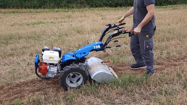 Bedienung Gartenfräse BCS 738 смотреть онлайн