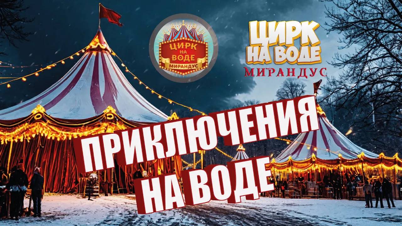 Зимние будни в цирке на воде 