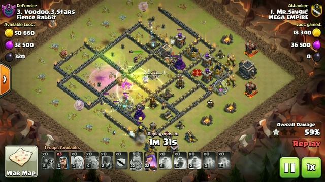Town Hall 9 Witch Slap War Attack Strategy | Part 11 | Clash of Clans смотреть онлайн