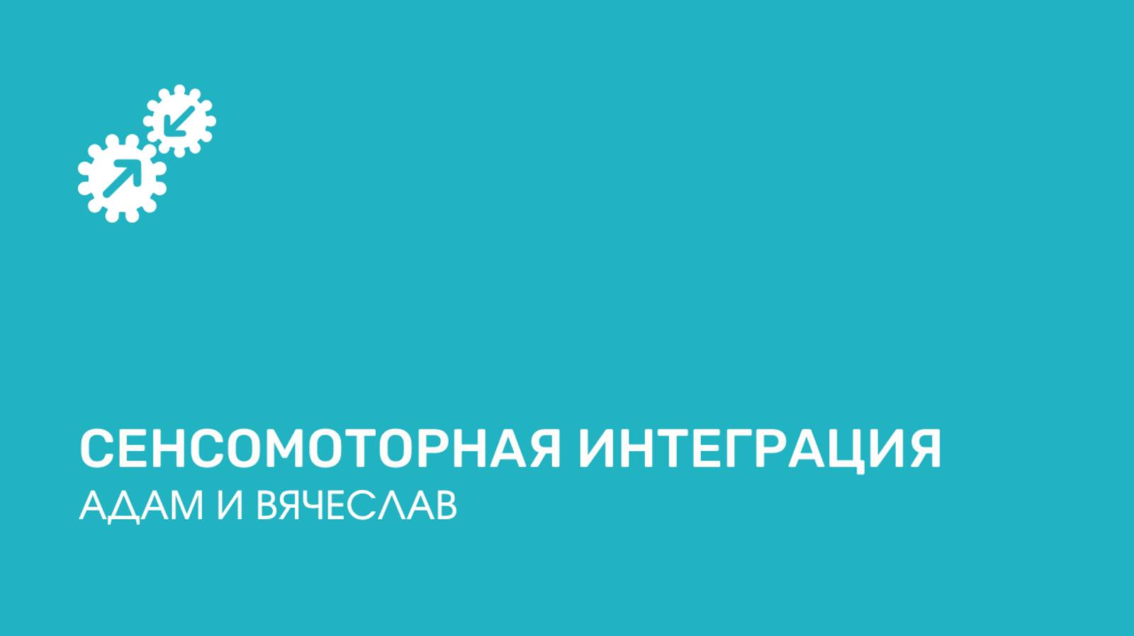 Сенсомоторная интеграция Адам и Вячеслав ❤️ смотреть онлайн