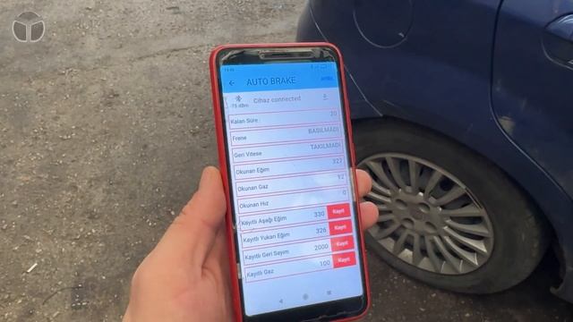 Otomobil kendine geldi! - Yokuş kalkış desteğini sonradan ekledik! смотреть онлайн
