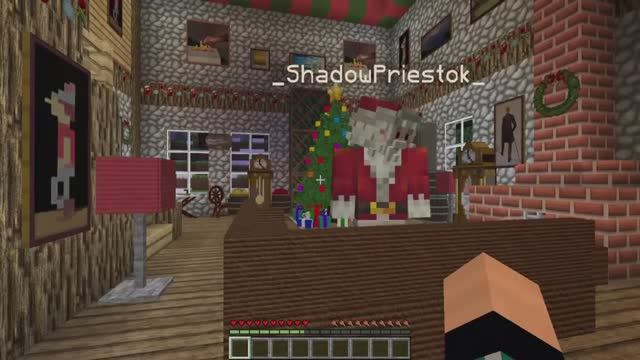 Привет, сосед в Minecraft! НОВОГОДНИЙ секрет, который я нашёл в подвале соседа в НОВЫЙ ГОД!!!!!