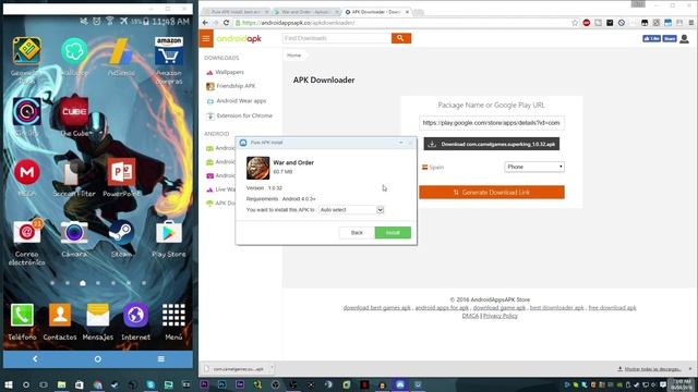 📱 Android | Instalar aplicaciones APK o xAPK desde PC [Pure APK Install] 📱 смотреть онлайн