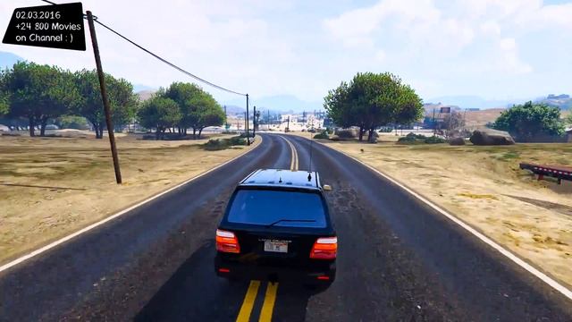 2002 Toyota Land Cruiser GX - GTA V 2160p / 🔥 4K ENB / 60FPS 🔥 _REVIEW смотреть онлайн