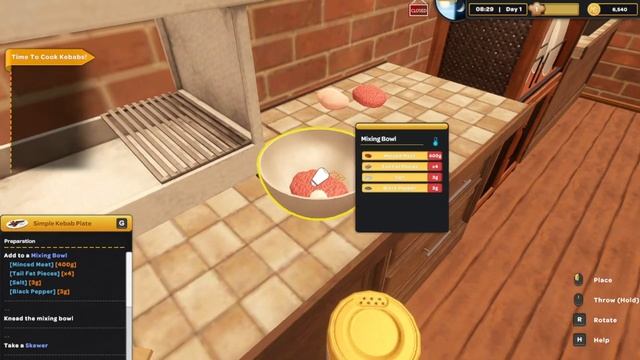 صرت شافة كباب 😱لمده 24 ساعه😱 جزء 1 #| kebab simulator смотреть онлайн